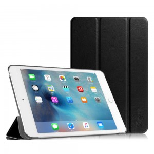 OEM TRIFOLD DIARY CASE WITH SILICONE FLIP COVER APPLE IPAD AIR 4 2020 10.9" BLACK